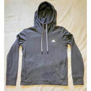 Adidas Women's Fleece Trans Hoodie MEDIUM Black NWT